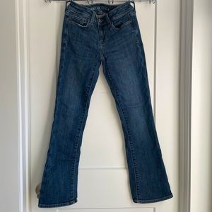 American Eagle Kick Out/Bootcut Short Jeans